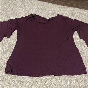 Ultra mint Elegant Plum Women's Top